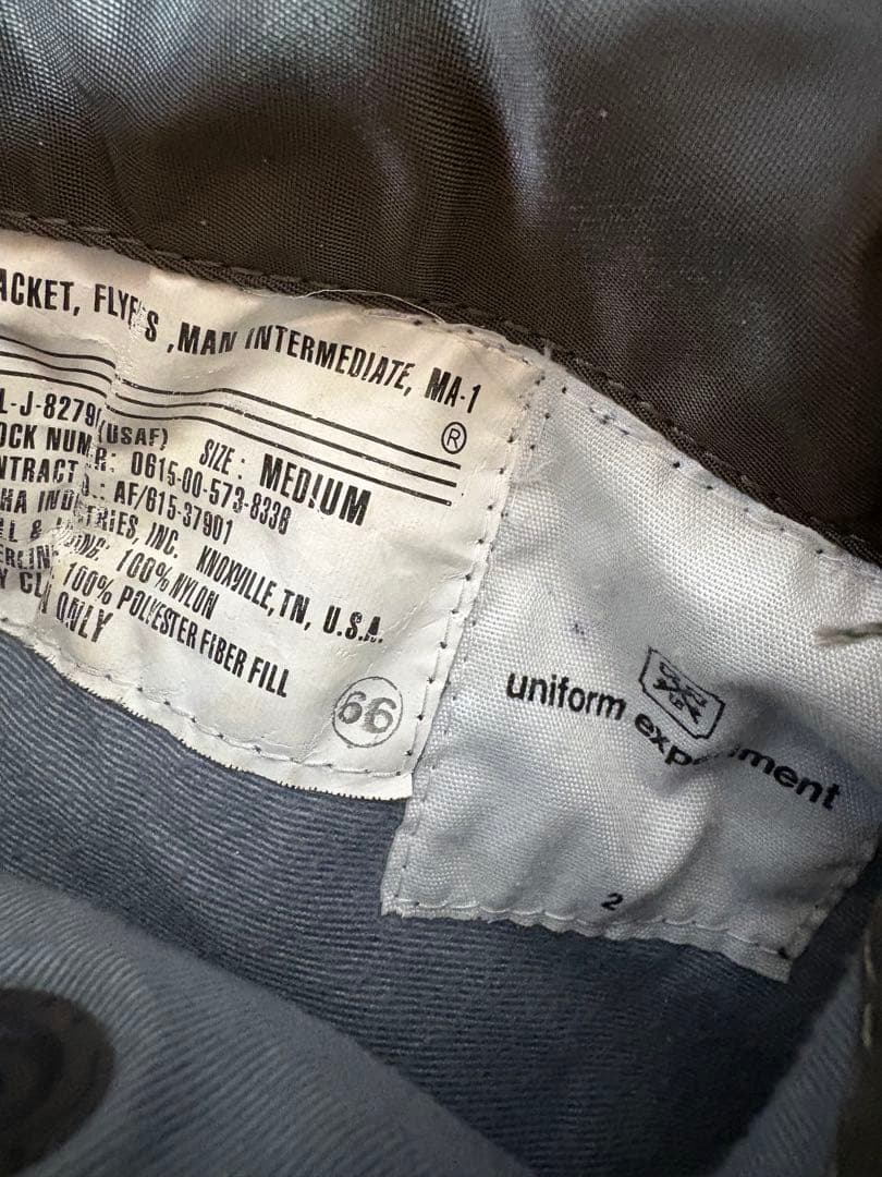 uniform experiment MA-1 M 藤原ヒロシ fragment