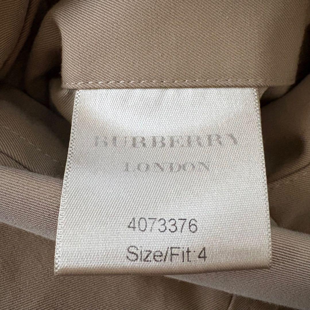 現行！　バーバリー　チェルシー　トレンチコート　ハニーベージュ　ノバチェック　S