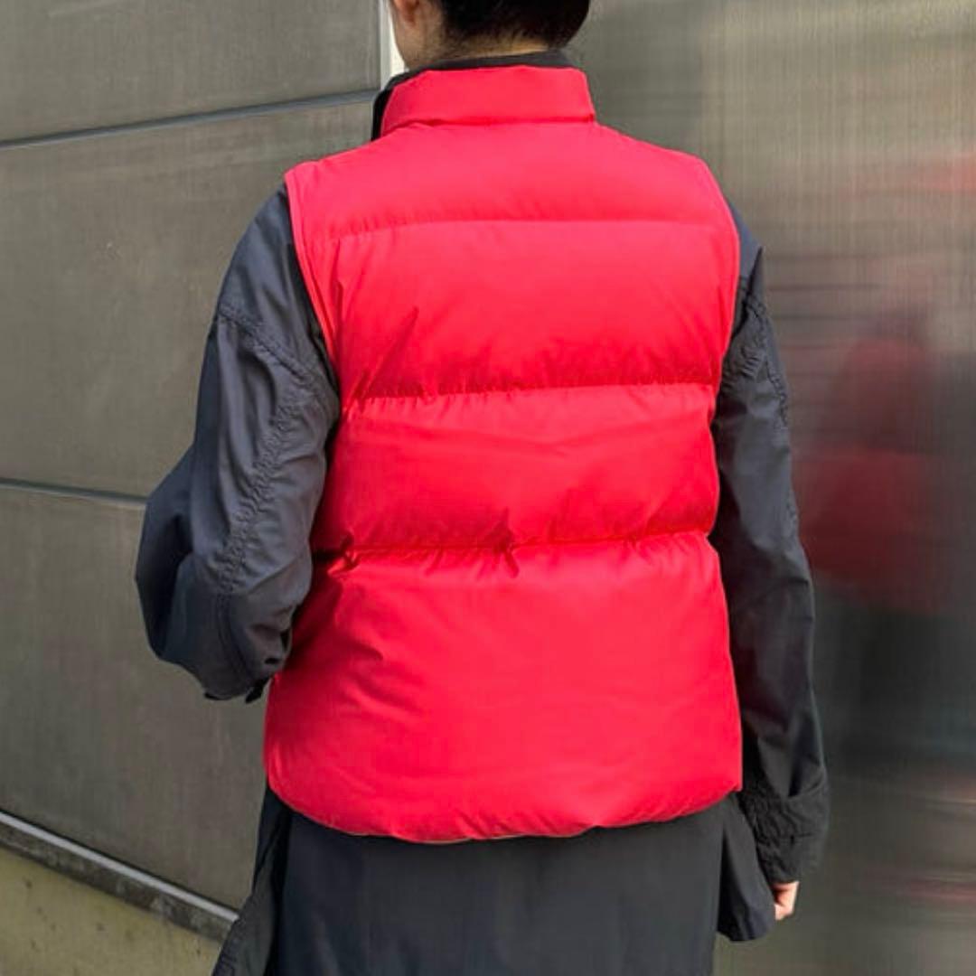 新品同様 BEAMSBOY ダウンベスト リバーシブル red