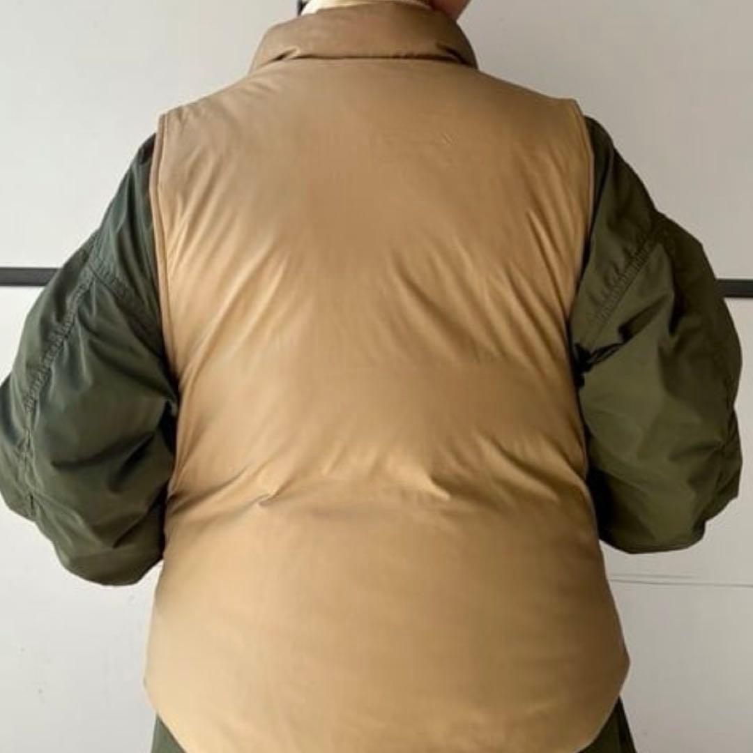 新品同様 BEAMSBOY ダウンベスト リバーシブル red