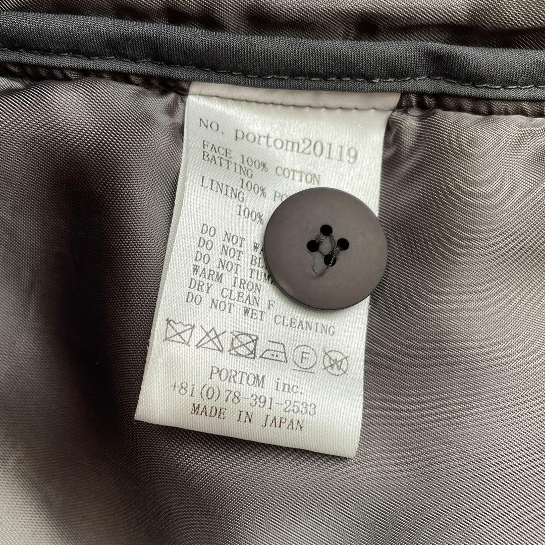 オローネ　フォーカスウォームコート tandey　チャコールグレー　墨クロ