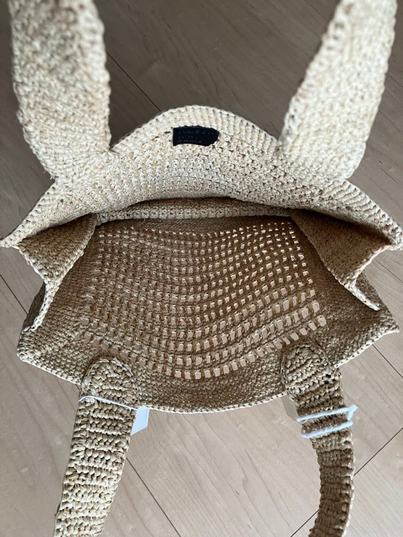 ★新品・タグ付き★ MAISON N.H PARIS ラフィアトートバッグ