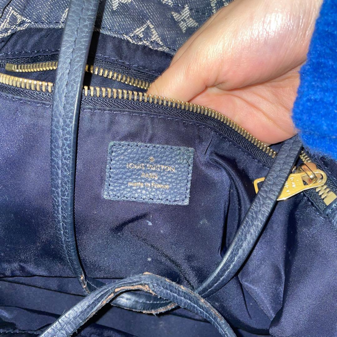 VUITTON デニムバッグ　ショルダーバッグ