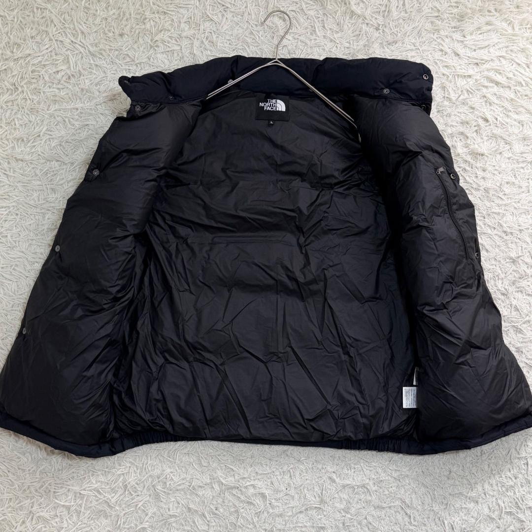 17008✨ノースフェイス L キャンプシエラ ダウンベスト ネイビー