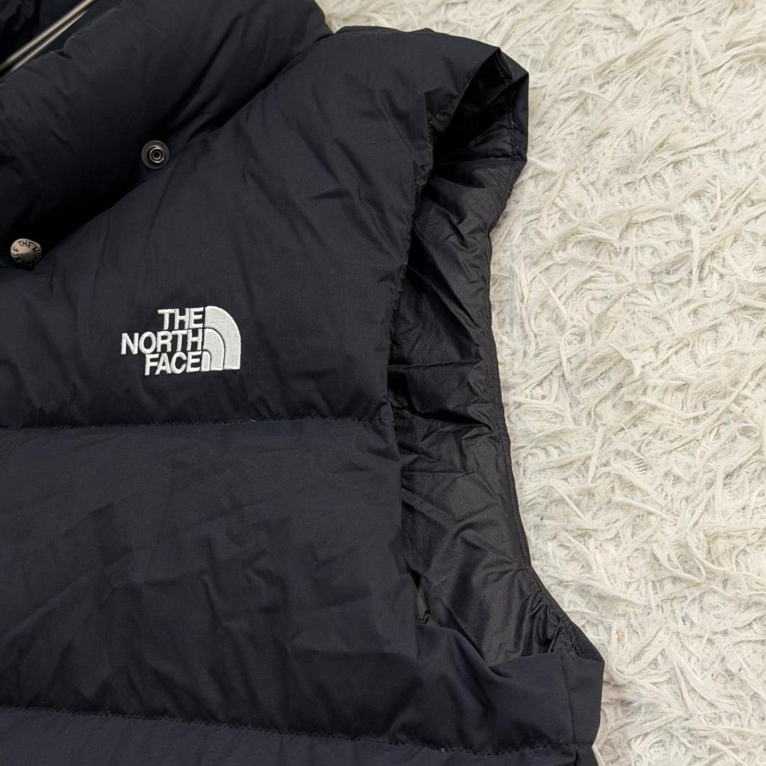 17008✨ノースフェイス L キャンプシエラ ダウンベスト ネイビー
