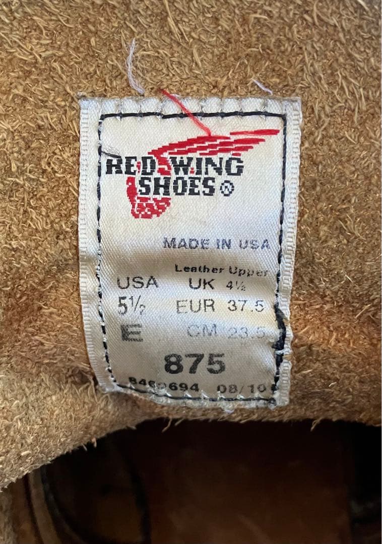 靴 REDWING 875