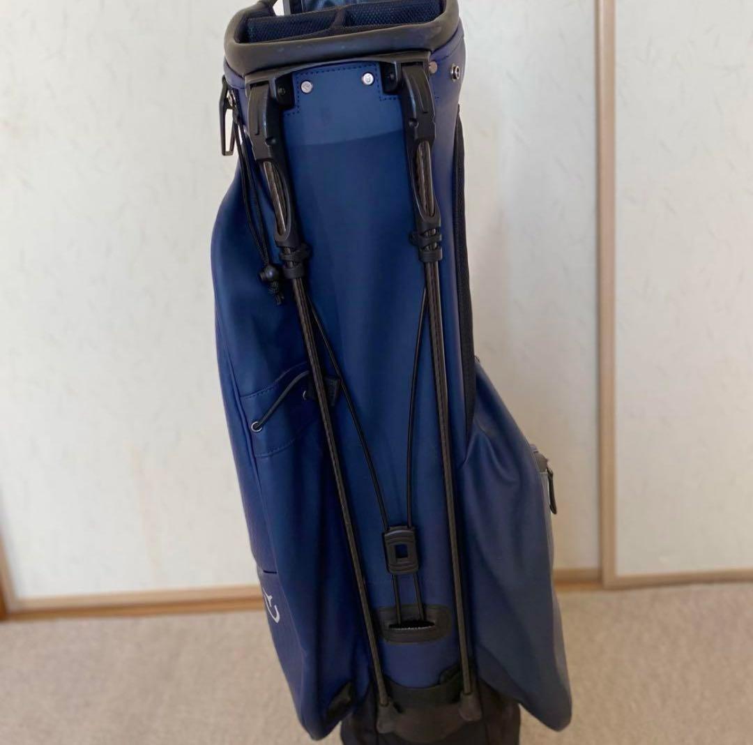 Vessel スタンド式ゴルフバッグ ネイビー