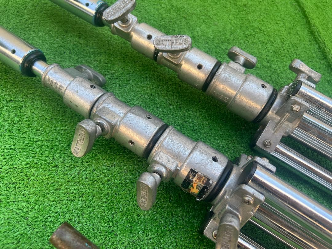 MATTHEWS/マシューズ ライトスタンド×2台 三脚 スタジオ器材