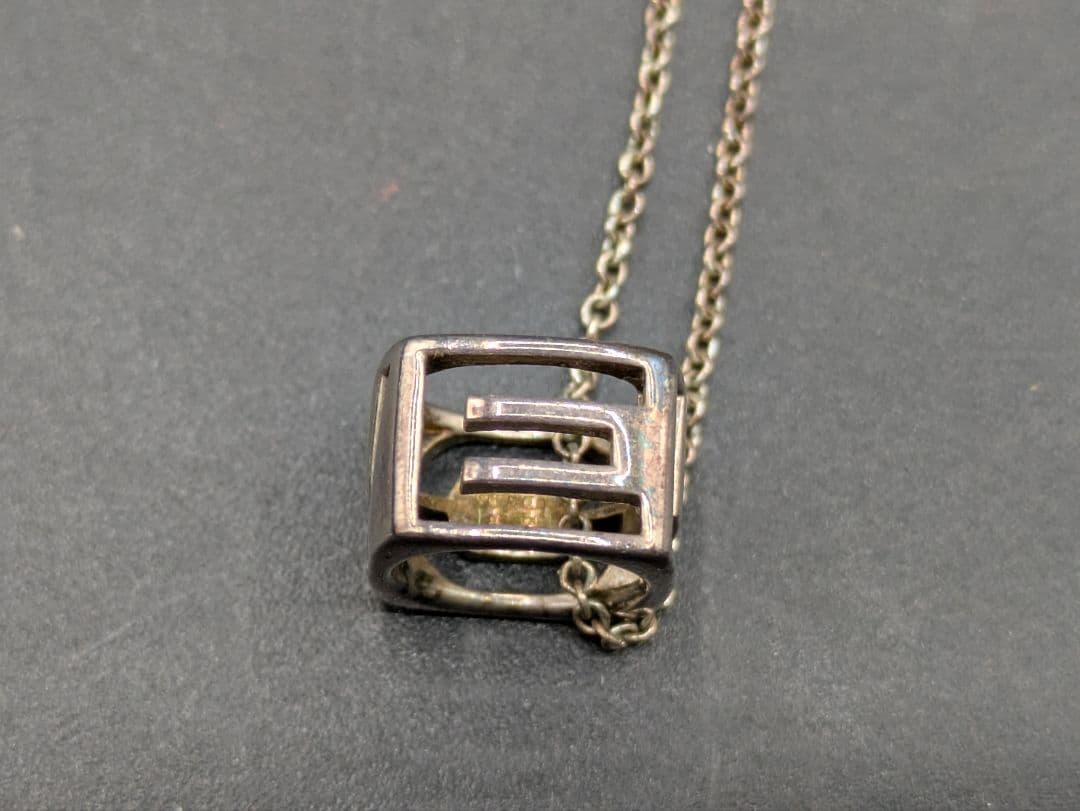 Tiffany LOVEキューブ ネックレス AG925