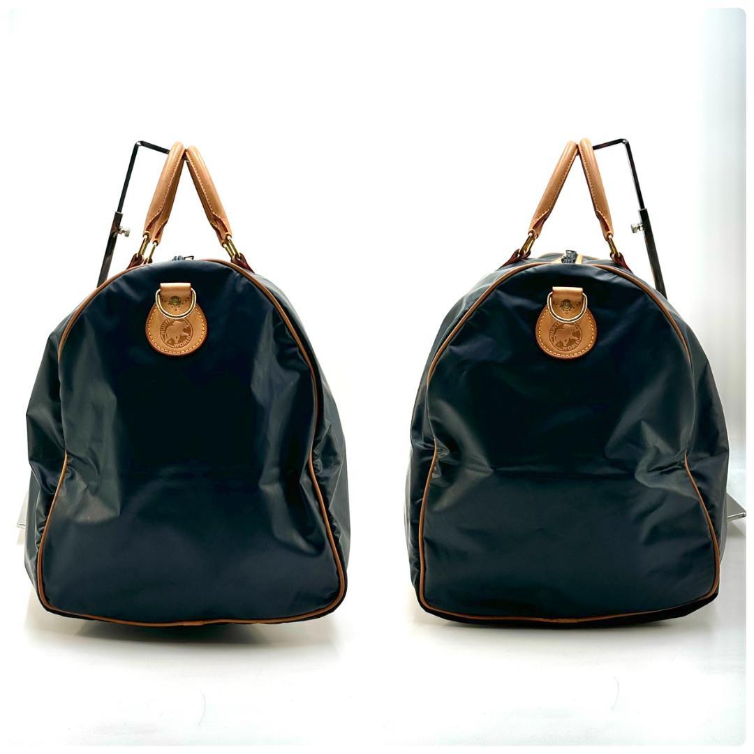 HUNTING WORLD バチュークロス ボストンバッグ 大容量 男女兼用