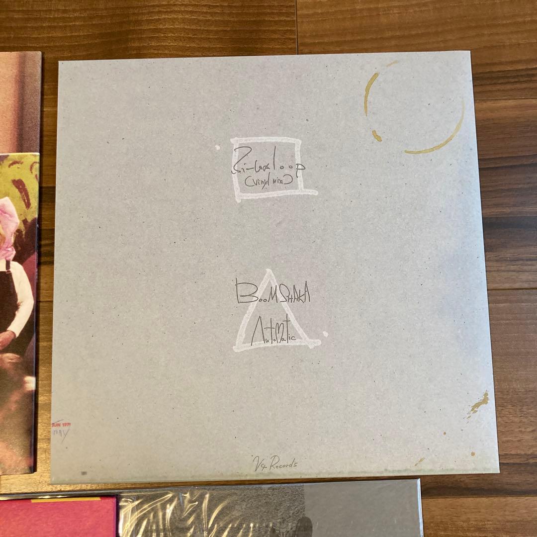 岡村靖幸　レコード3枚セット　家庭教師　ぐーぐーちょきちょき　ぶーしゃかloop