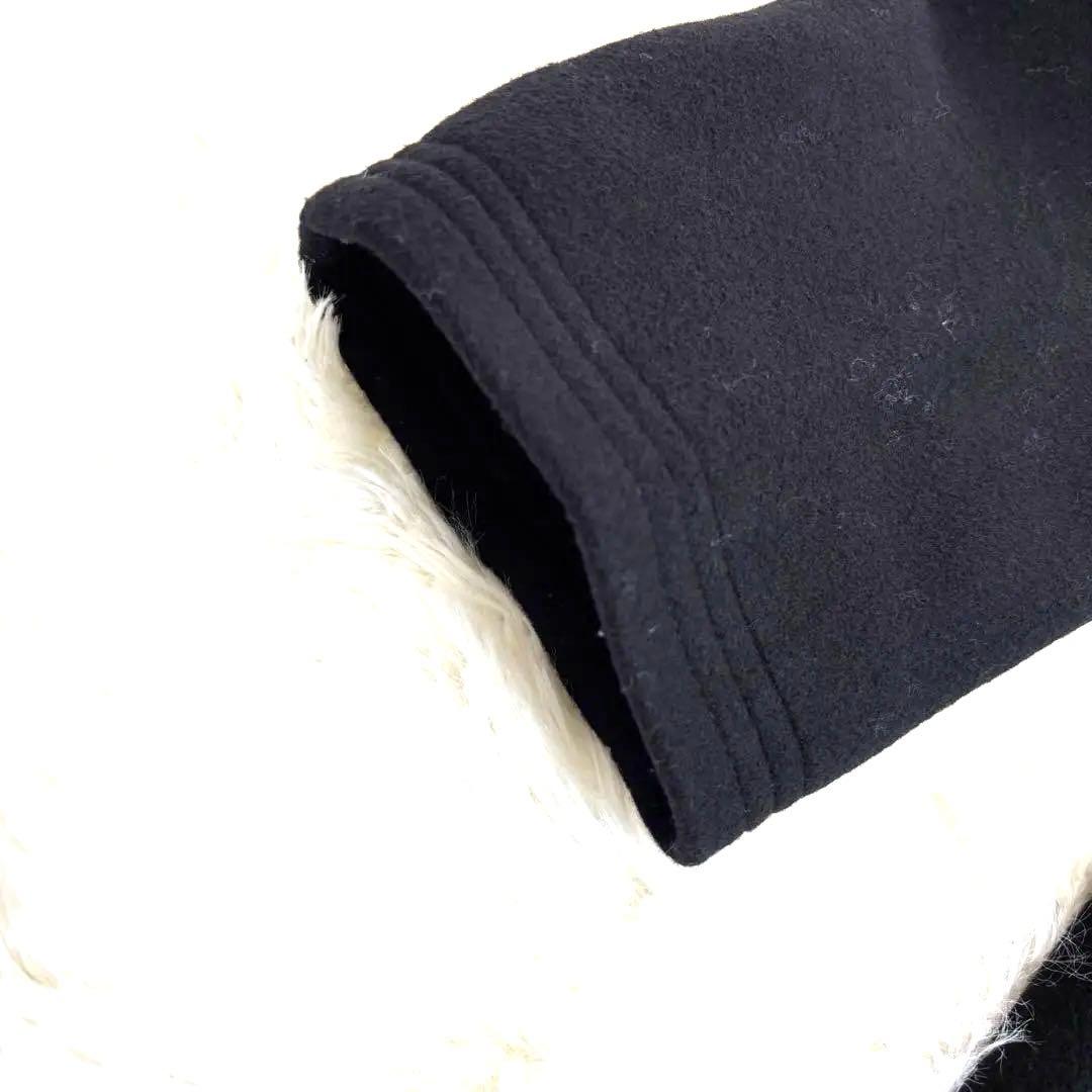 【近年✨️】ポロラルフローレン チェスターコート ロング ウール ブラック XL