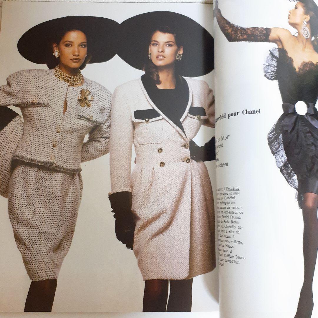 vogue paris1987 スーパーモデル LINDA 小冊子広告付き