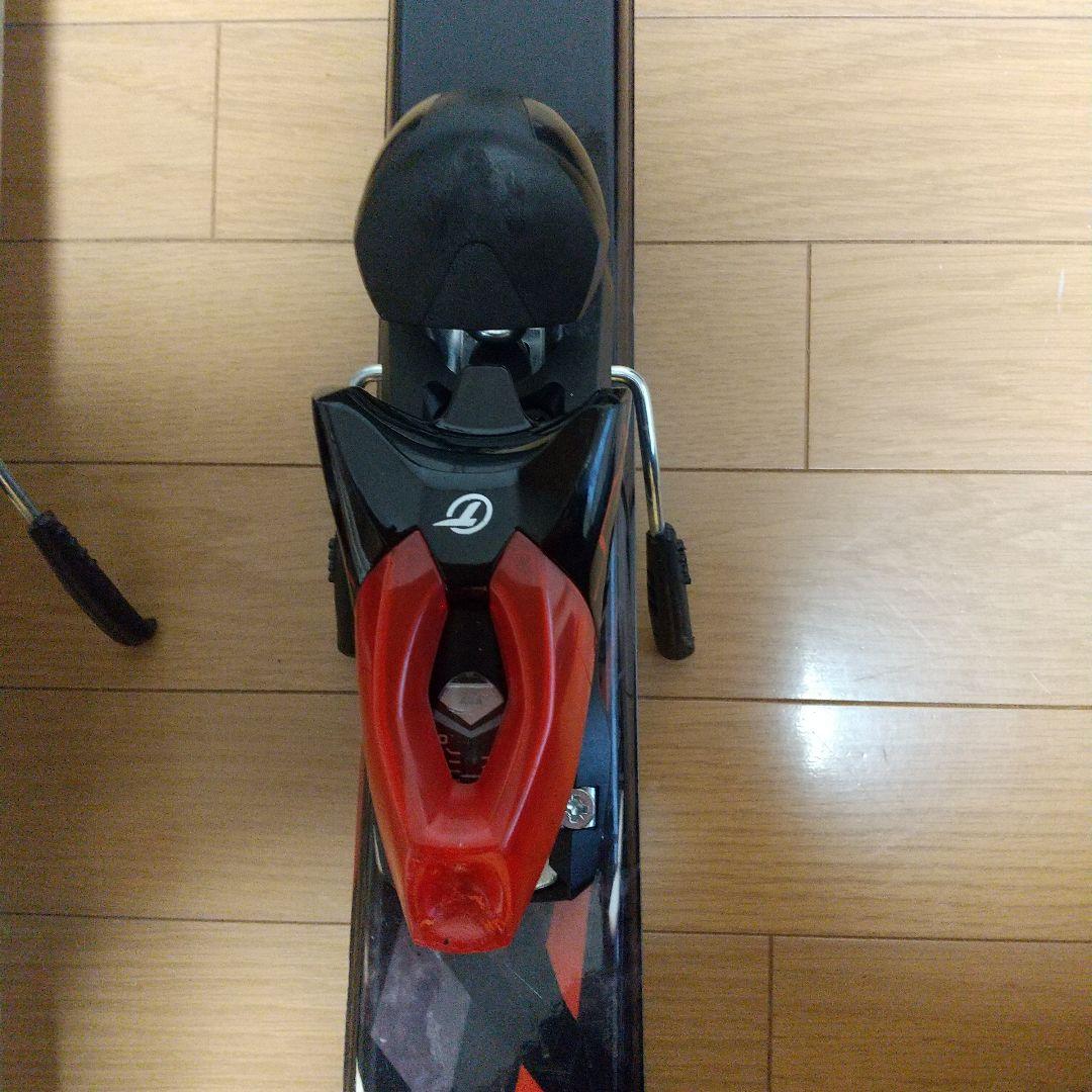 スキー板　150　ポール付き　KAZAMA