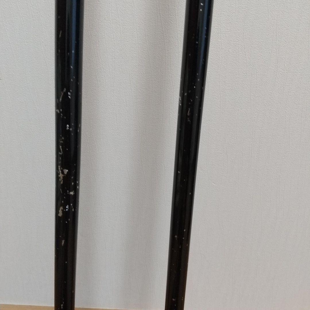 スキー板　150　ポール付き　KAZAMA