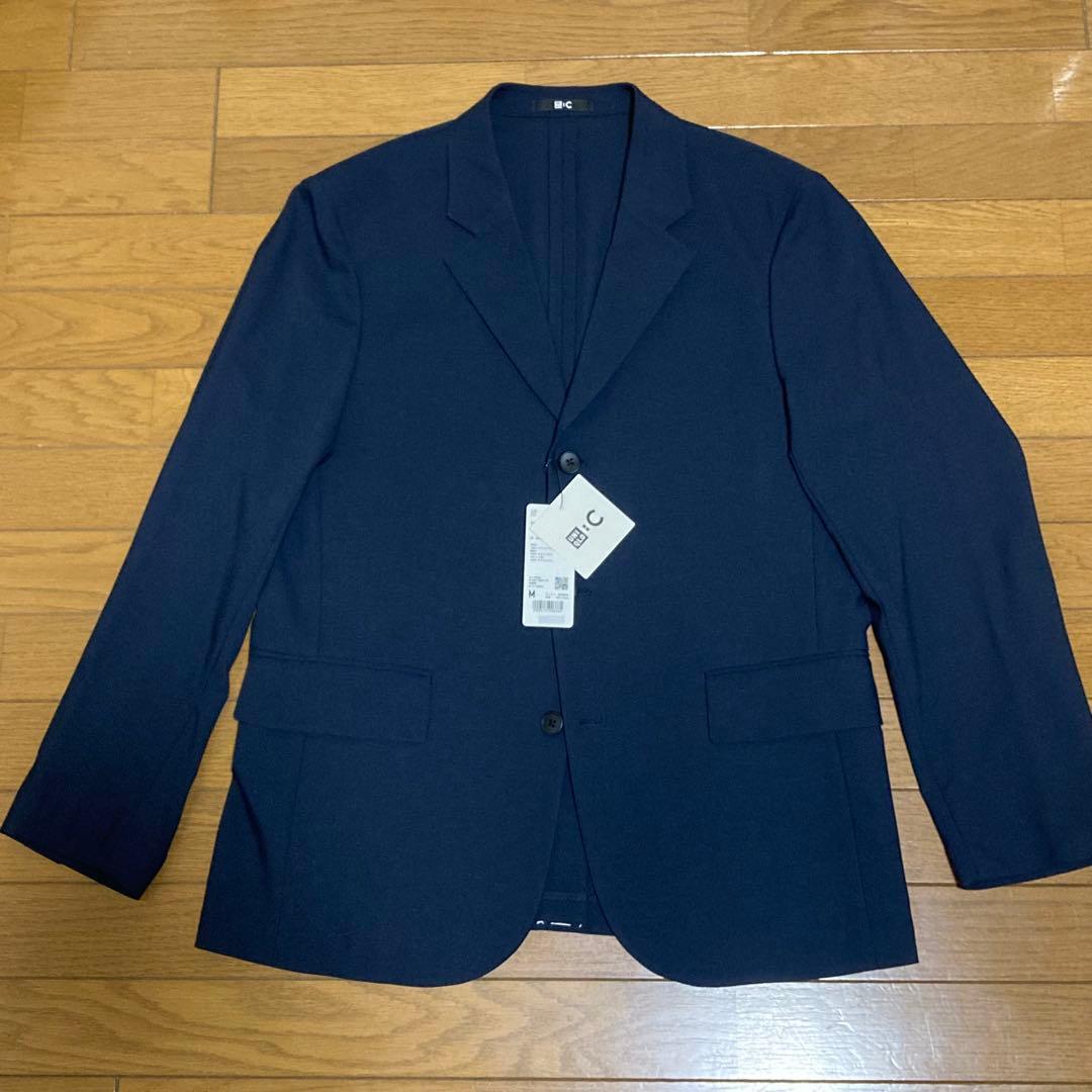 【新品】ユニクロC 感動ジャケット Mサイズ ネイビー