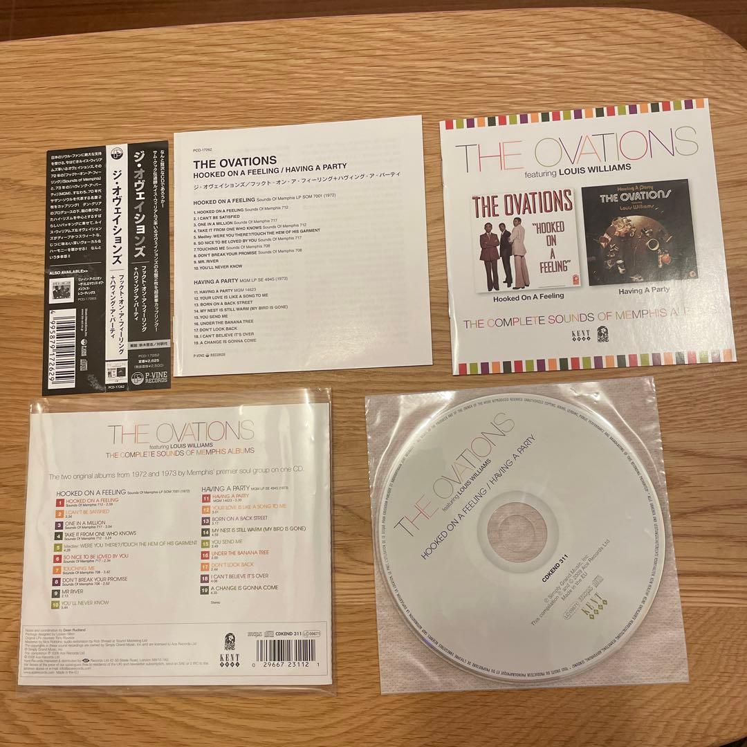 ジ・オヴェイジョンズ OVATIONS CD4枚セット