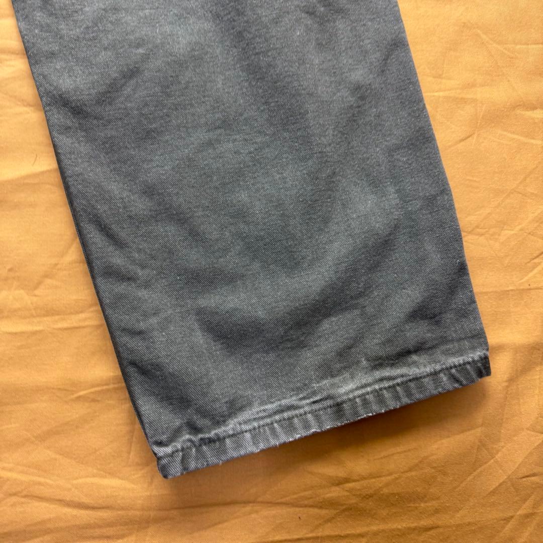 美品　carhartt モスグリーン　ダック　ペインターパンツ　W36 L34