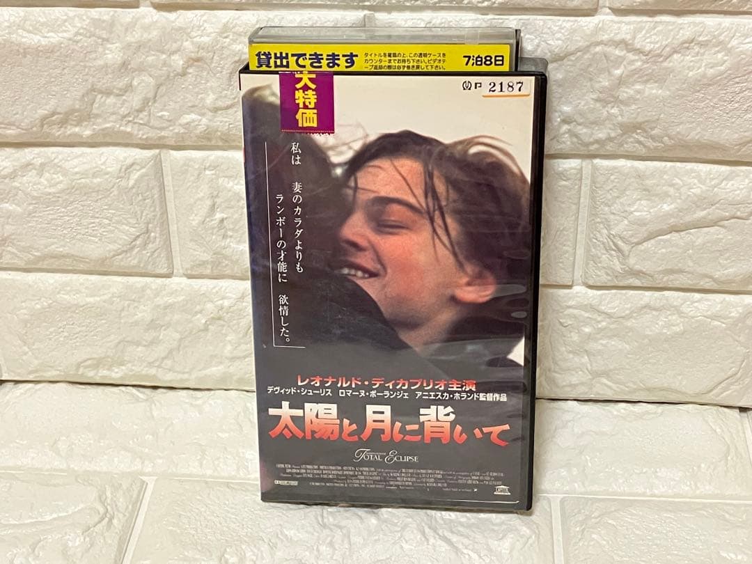 太陽と月に背いて 字幕スーパー版 VHS レオナルド・ディカプリオ
