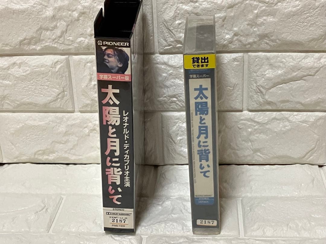 太陽と月に背いて 字幕スーパー版 VHS レオナルド・ディカプリオ