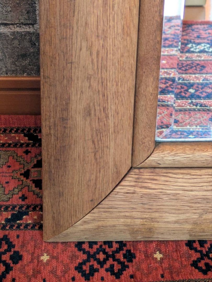 パイン材スタンドミラー　PINK HOUSE ロゴ入り