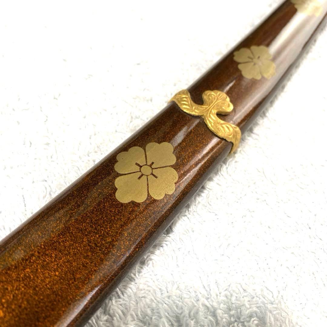 模造刀　武田信玄　来国長　陣太刀　金属刀身