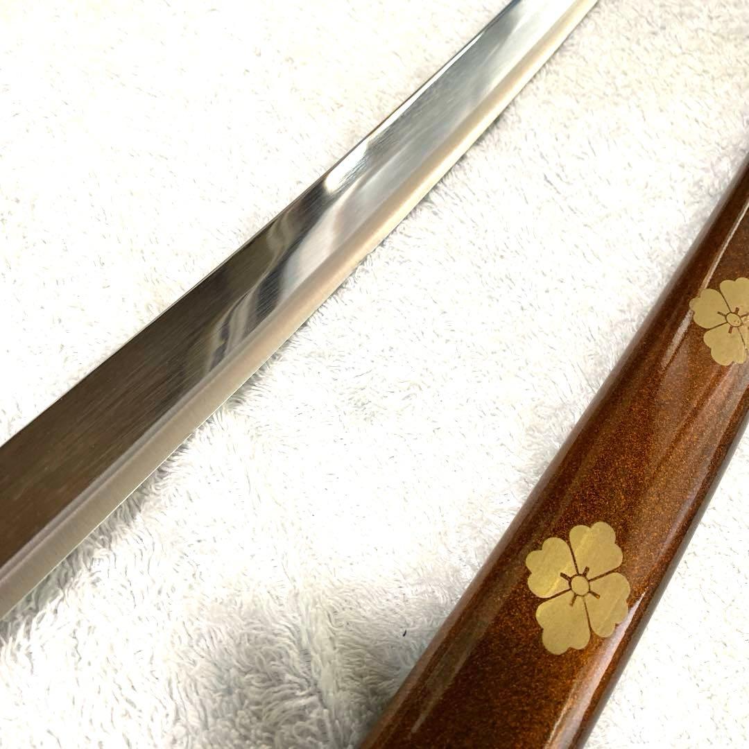模造刀　武田信玄　来国長　陣太刀　金属刀身