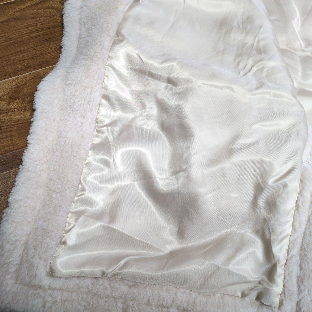 テディコート　ポンチョ　ライトベージュ