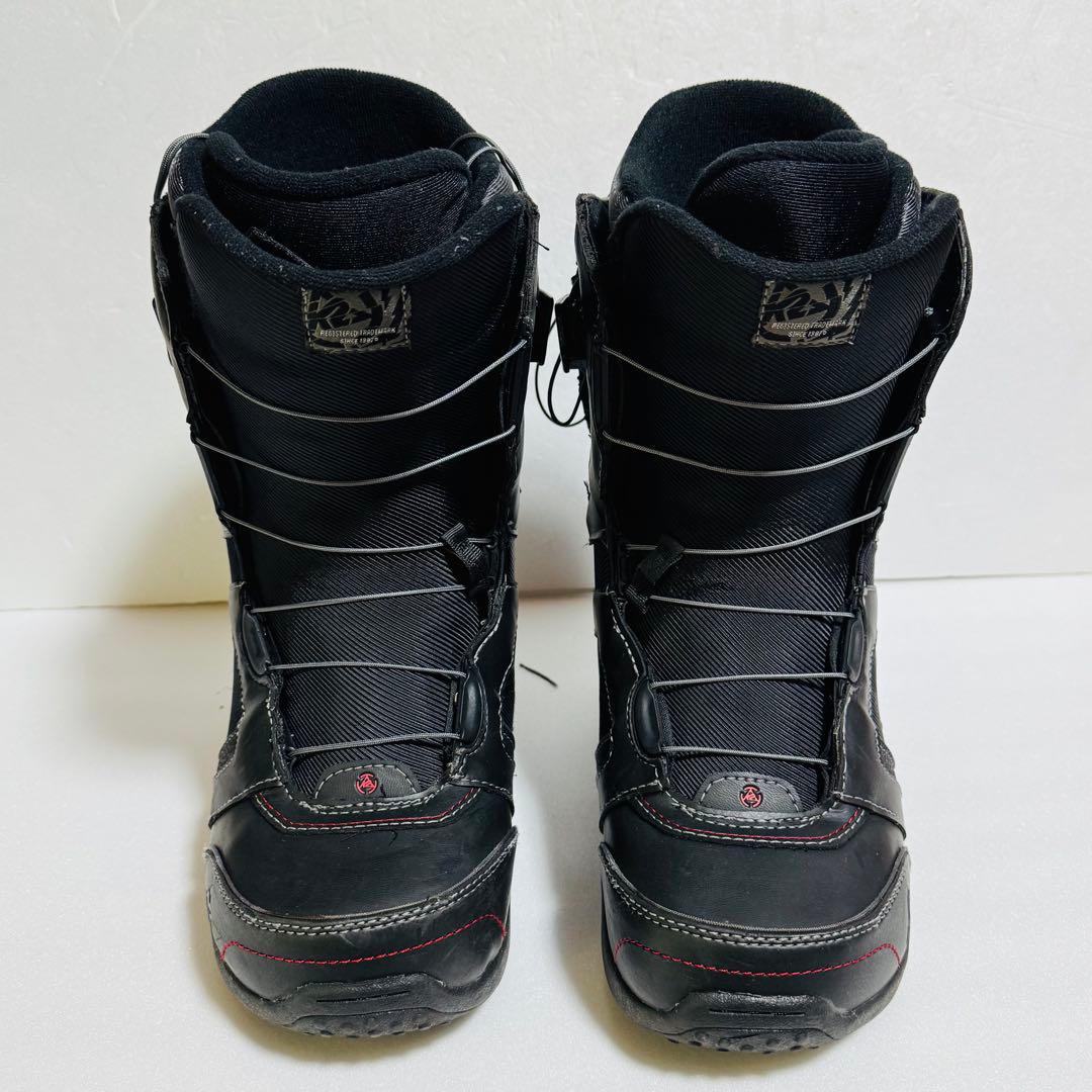 27.5cm K2 スノーボードブーツ 黒 格安激安特価初心者メンズブラック