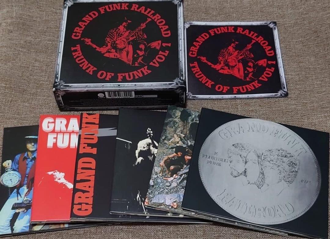 12×CDセット！グランド・ファンク・レイルロード /Trunk of Funk