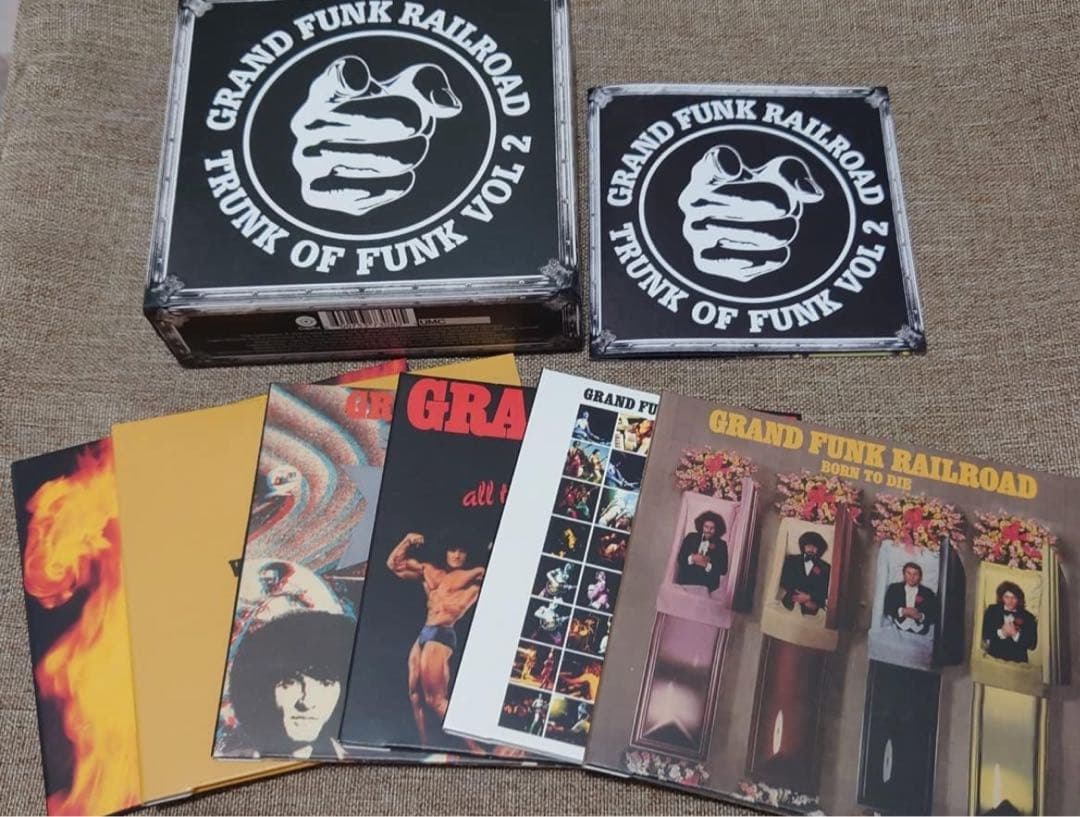 12×CDセット！グランド・ファンク・レイルロード /Trunk of Funk