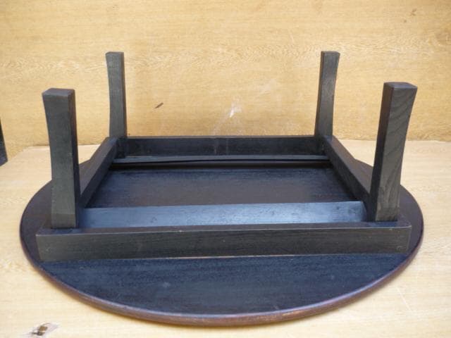 ★　丸形ちゃぶ台　丸ちゃぶ　昭和レトロ商品