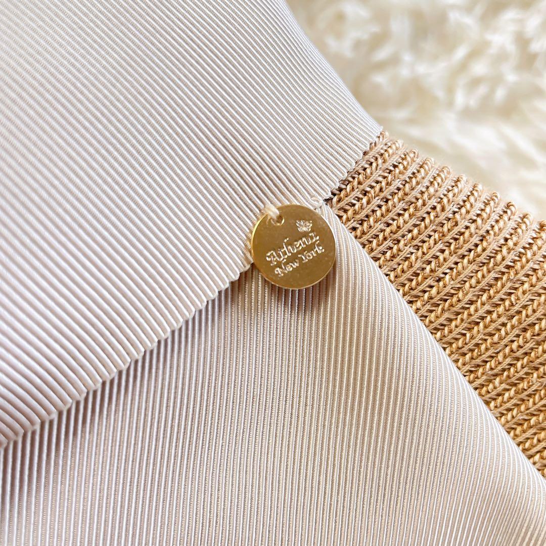 極美品✨アシーナニューヨーク リサコ　リボン　キャペリン　頭囲57cm 調節可