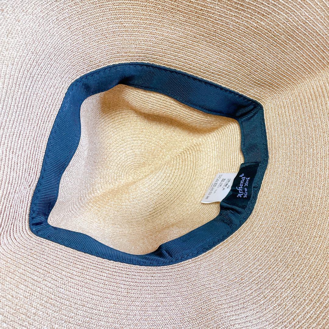 極美品✨アシーナニューヨーク リサコ　リボン　キャペリン　頭囲57cm 調節可