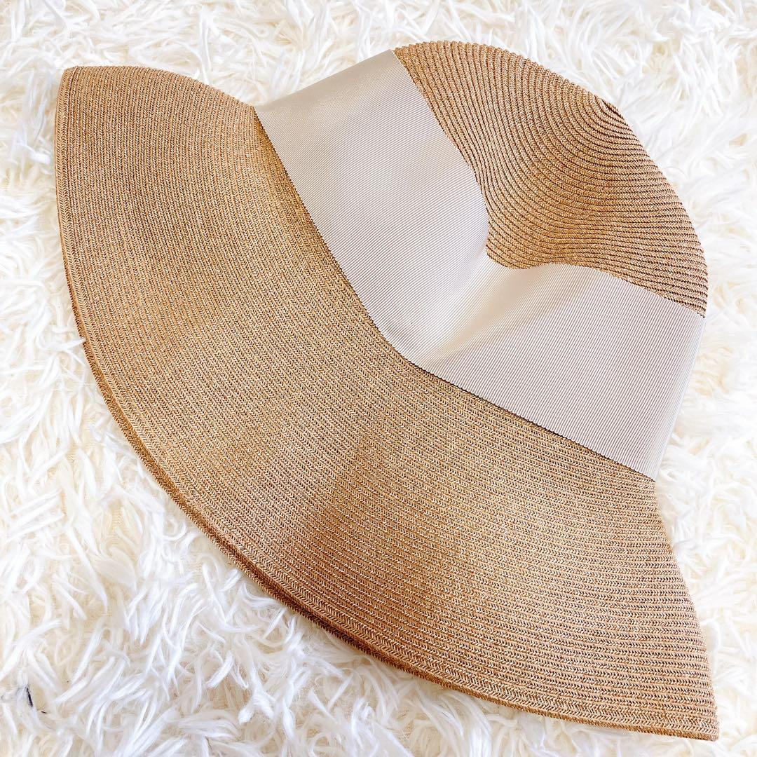 極美品✨アシーナニューヨーク リサコ　リボン　キャペリン　頭囲57cm 調節可