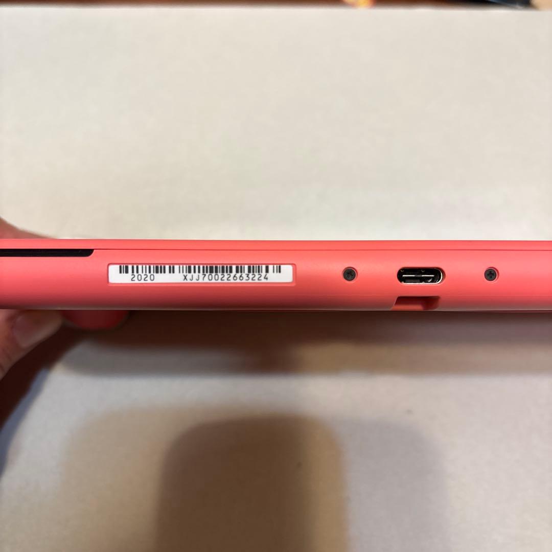 Nintendo Switch light コーラルピンク