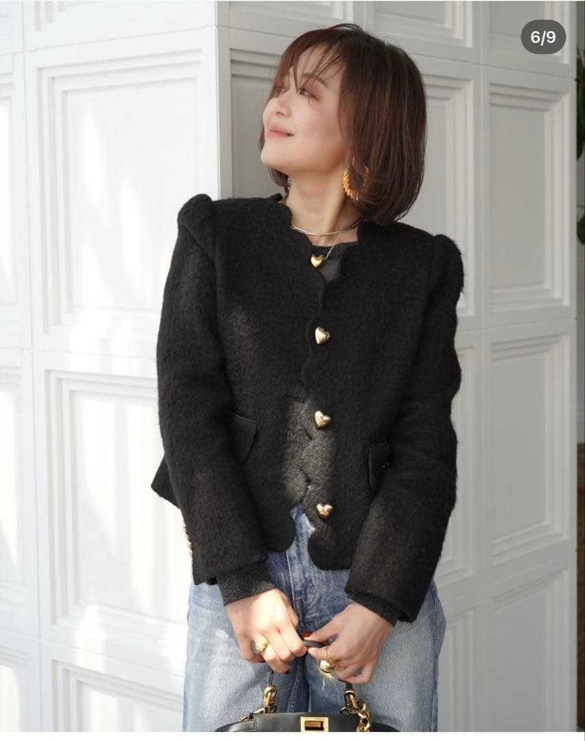 【mayo 222さま専用 イデアルーチェ】 スカラモヘアシャギーJK