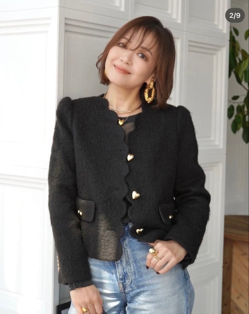 【mayo 222さま専用 イデアルーチェ】 スカラモヘアシャギーJK