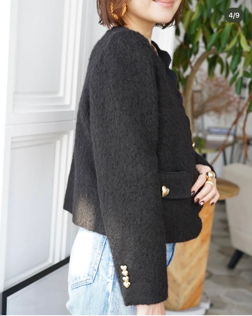 【mayo 222さま専用 イデアルーチェ】 スカラモヘアシャギーJK