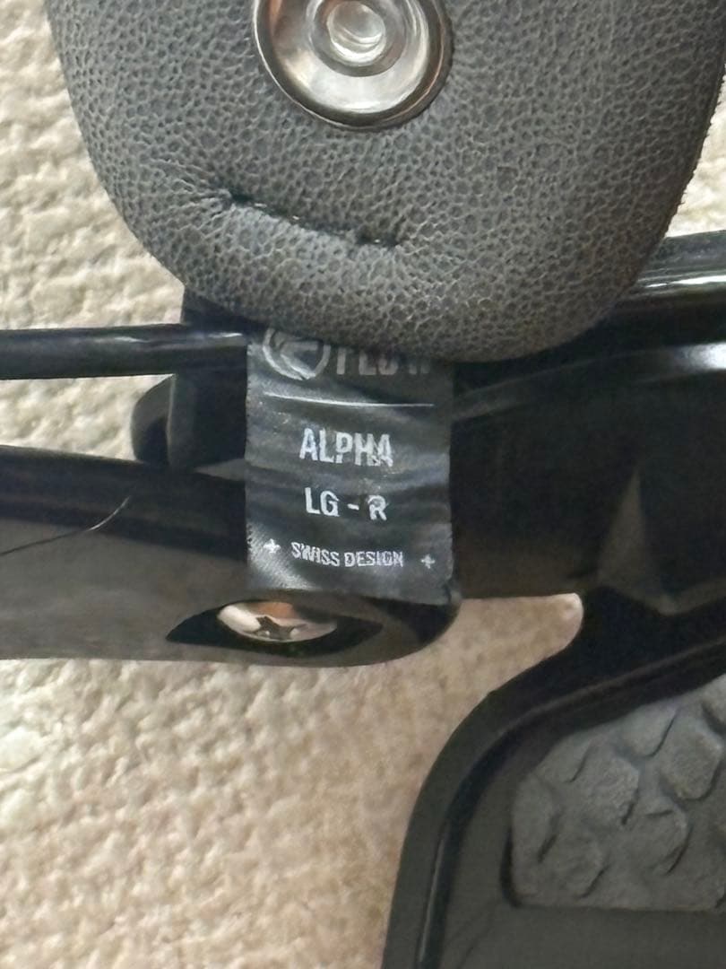 Flow FL-1 スノーボードビンディング ブラック　LG