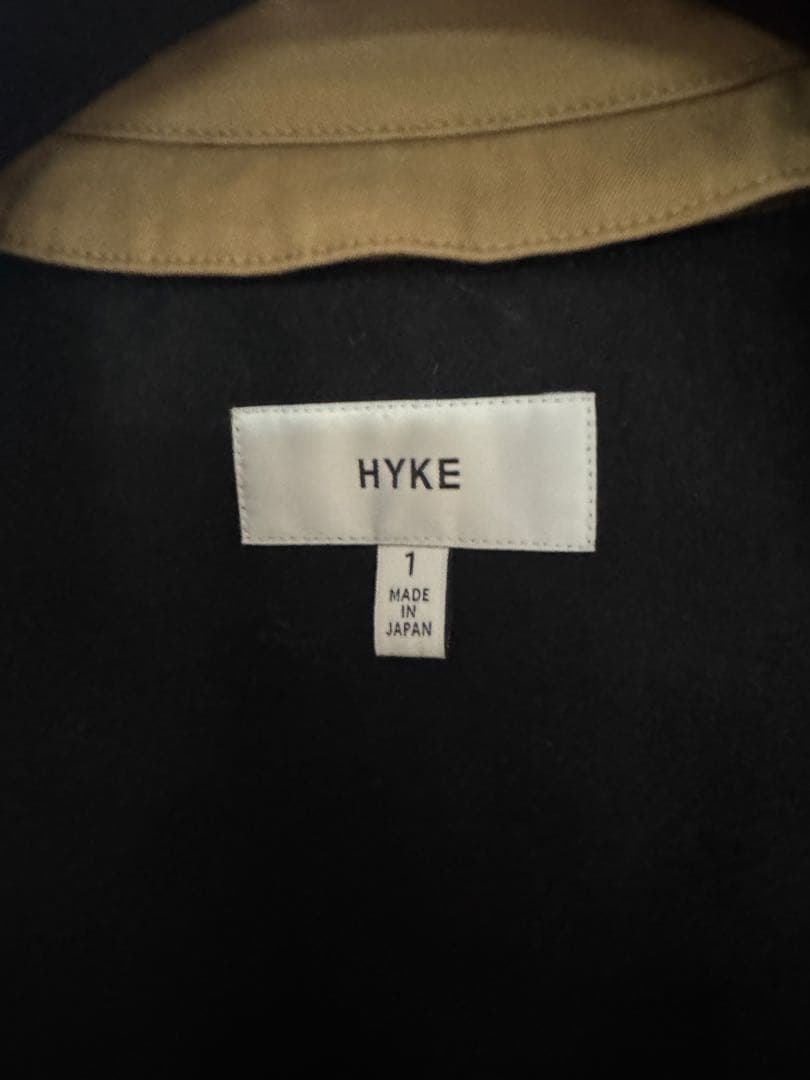 HYKE ハイク トレンチコート ロングコート ライナー付き 1