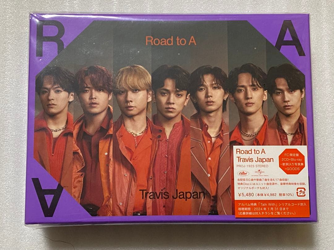 Travis Japan CD+Blu-ray Road to A FC限定盤