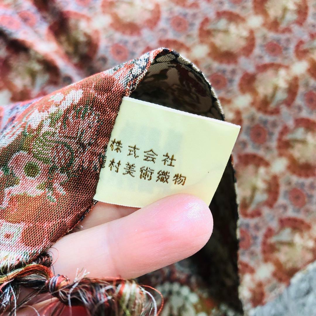 2 龍村美術織物　テーブルセンター？　80×140センチ　程度