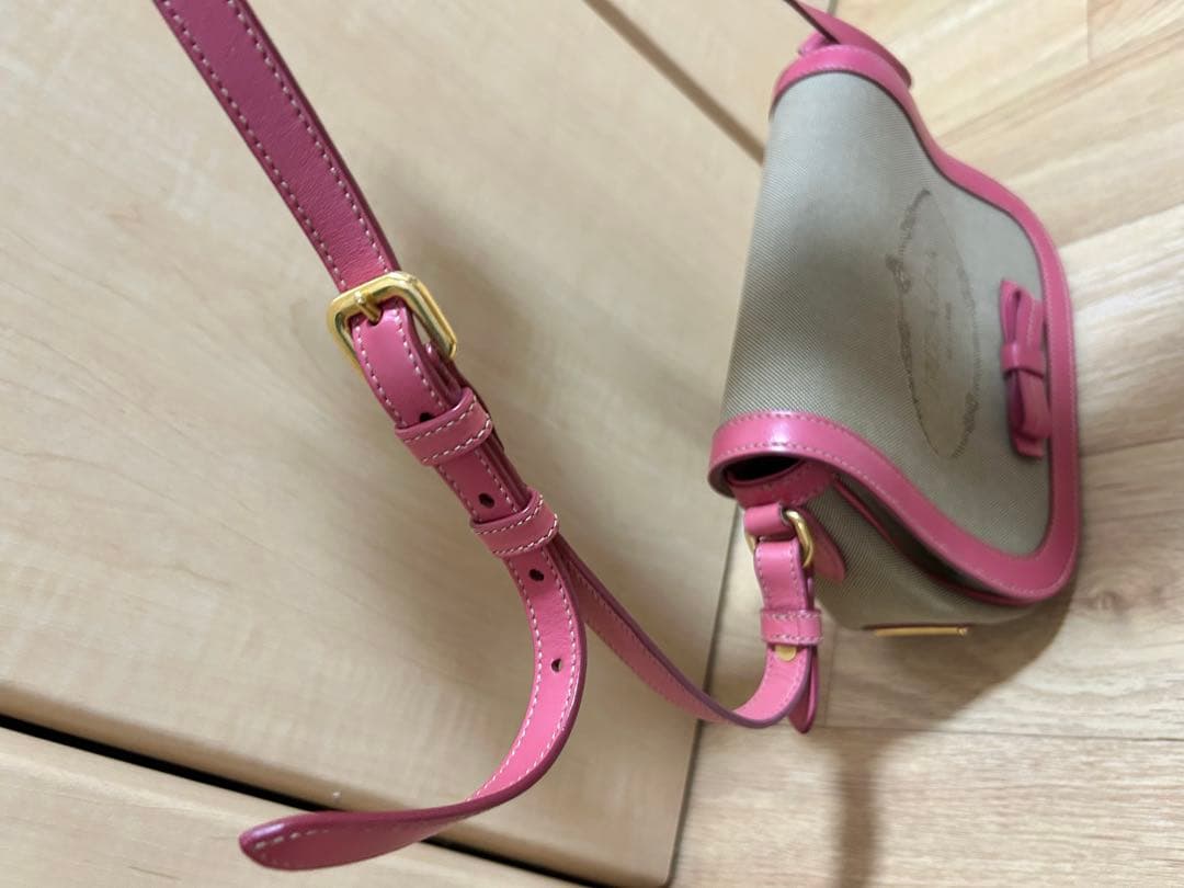 PRADA ショルダーバッグ ベージュ/ピンク