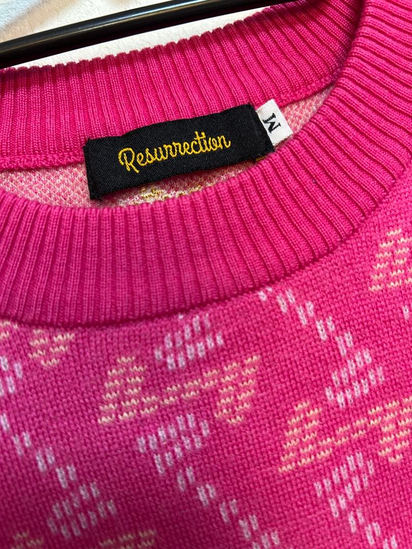 Resurrection ピンク セーター