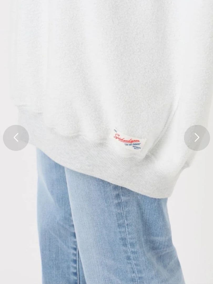 Spick & Span Higuchi*S リバーシブルスウェット (ピンク)