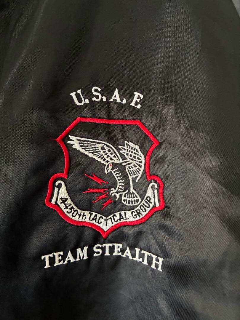 Westark USAF TEAM STEALTH スタジャン　サテンジャケット