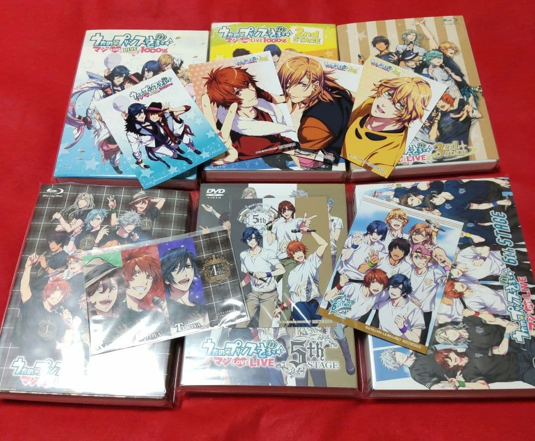 うたプリ マジLOVE LIVE ブロマイド まとめ売り DVD Blu-ray