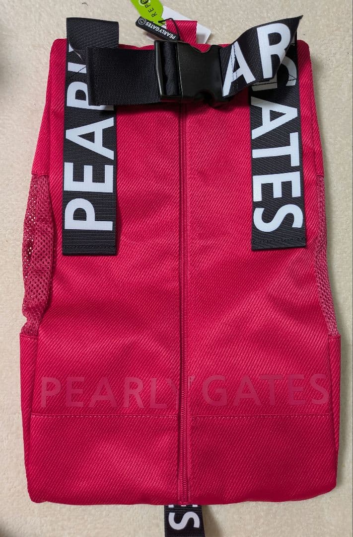 【新品未使用】PEARLY GATES ゴルフ シューズ バッグ ピンク