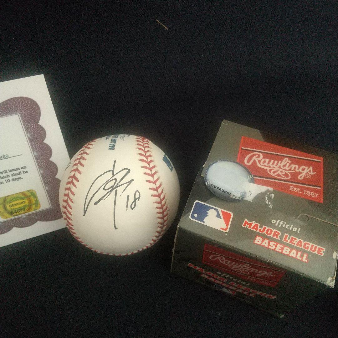 WBC 2023 山本由伸 直筆サインMLB公式公認試合球 証明書付